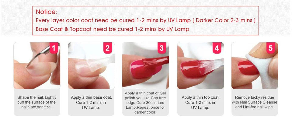 OXXI 15ml Base and Top Coat Gel Polish Semi-Permanent Rubber Varnish