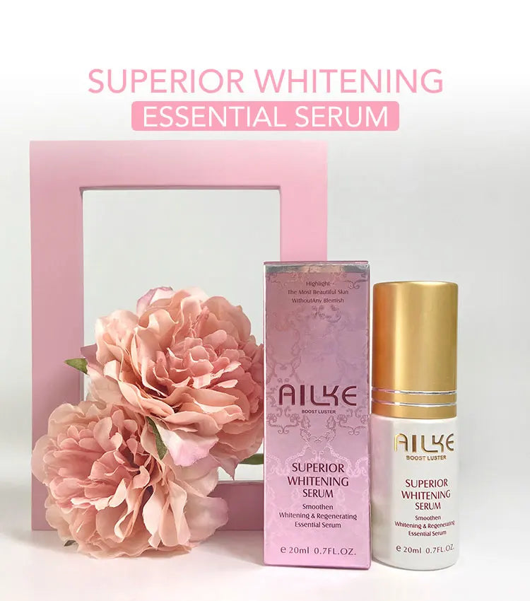 AILKE Whitening Skin Care Set with Glutathione and Vitamin C for Bright Skin