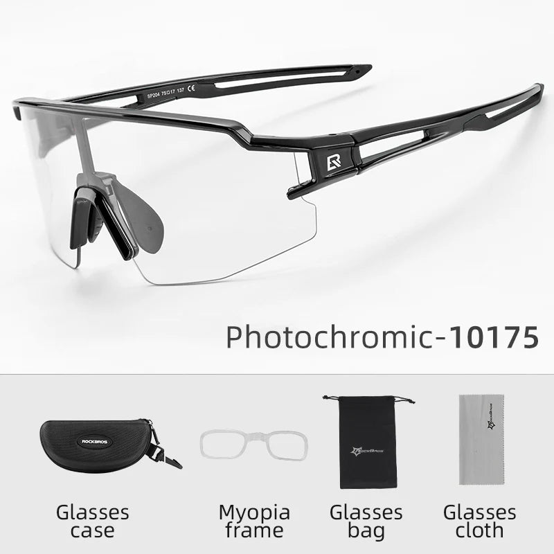 ROCKBROS UV400 Polarized Cycling Glasses for Outdoor Sports and Fishing