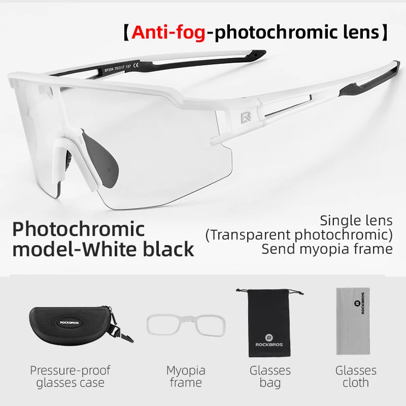 ROCKBROS UV400 Polarized Cycling Glasses for Outdoor Sports and Fishing