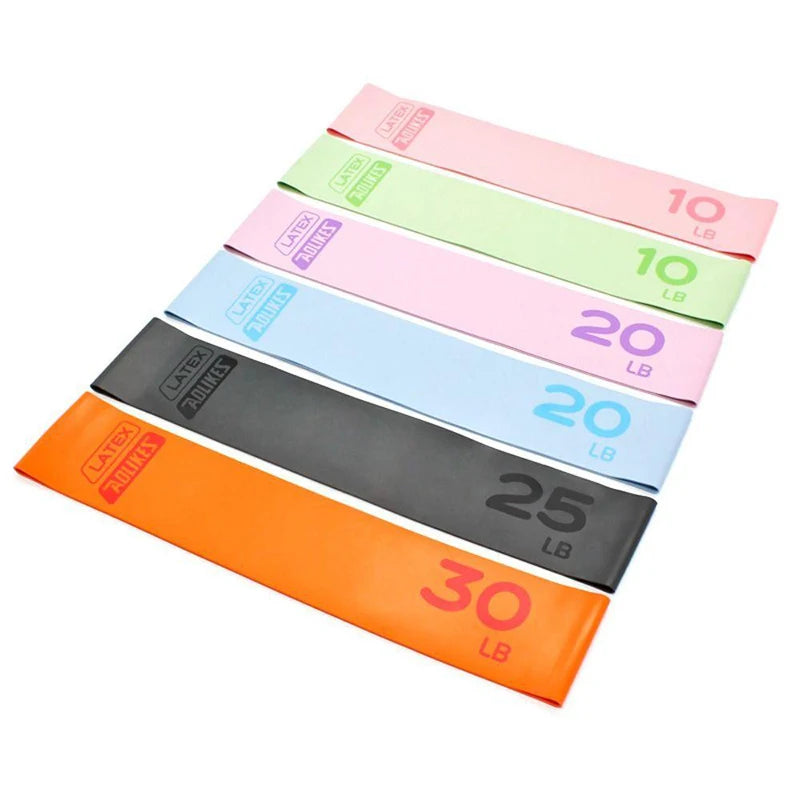 Yoga Latex Stretch Bands for Core Strength and Leg Toning Exercise