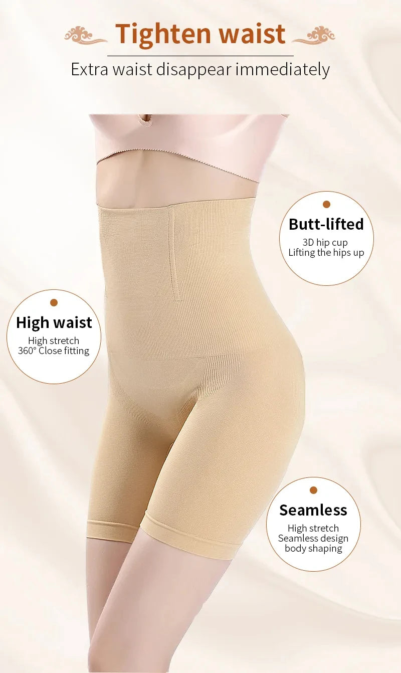 YBFDO Women's High Waist Body Shaping Shorts for Postpartum Butt Lift