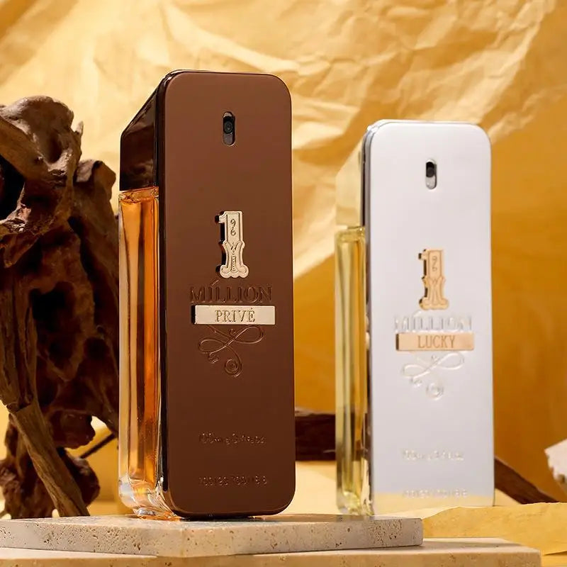 Golden Millionaire Perfume 100ml Leather Scent Luxury Long Lasting Fragrance