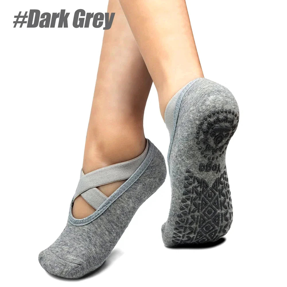 Non Slip Sports Yoga Socks for Women Ideal for Pilates Ballet and Dance