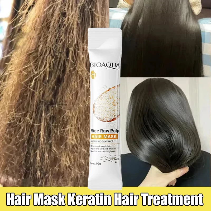 5 Seconds Soft Smooth Care Hair Mask for Repairing Damage and Preventing Frizz
