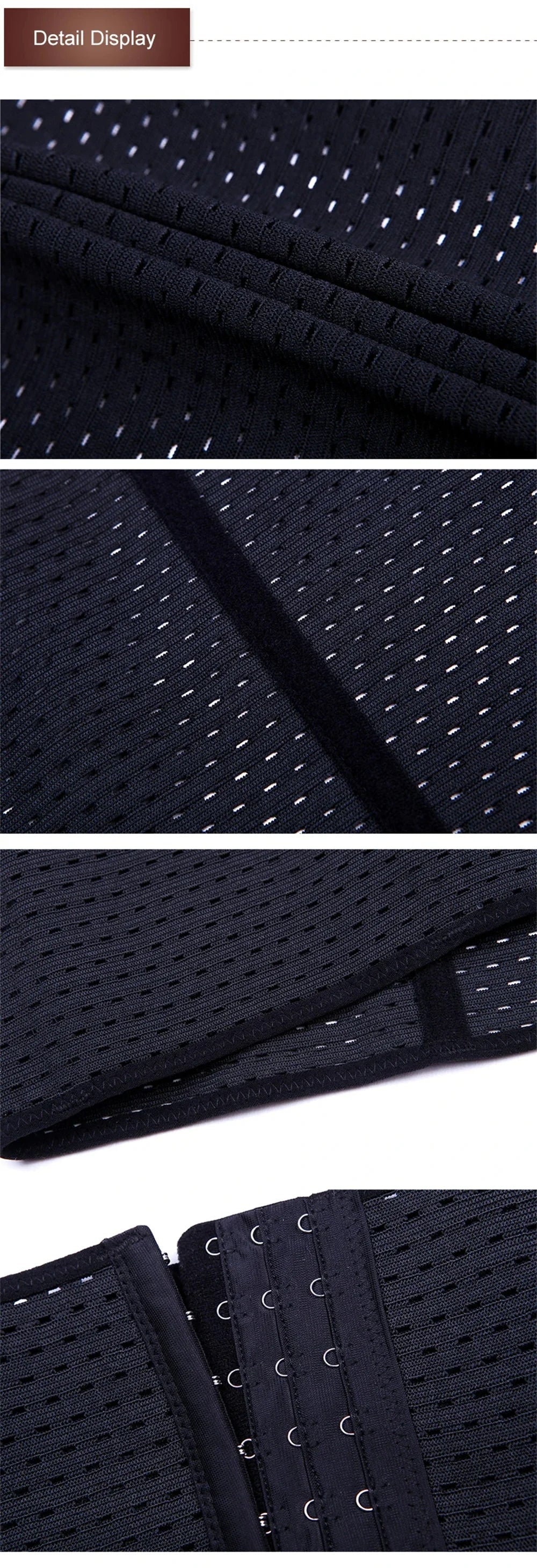 Women Tummy Slimming Black Belly Band Shapewear Corset for Postpartum Support