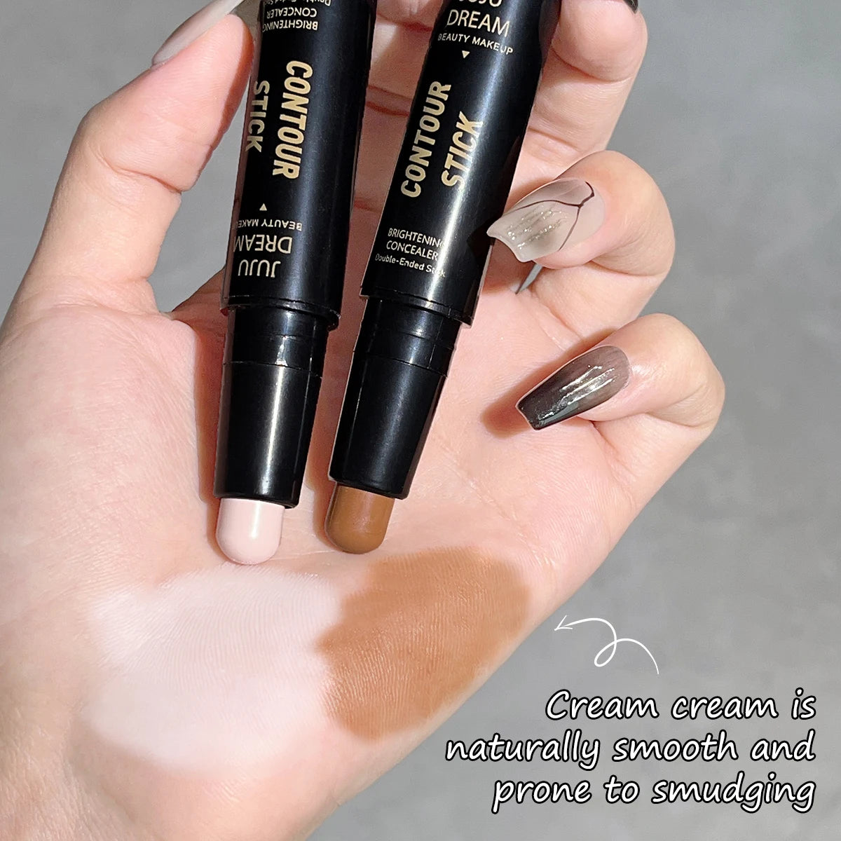 Double-Ended Contouring Stick for Nose and Face Highlighting by JUJU Dream