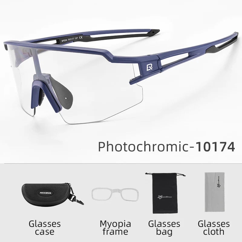 ROCKBROS UV400 Polarized Cycling Glasses for Outdoor Sports and Fishing