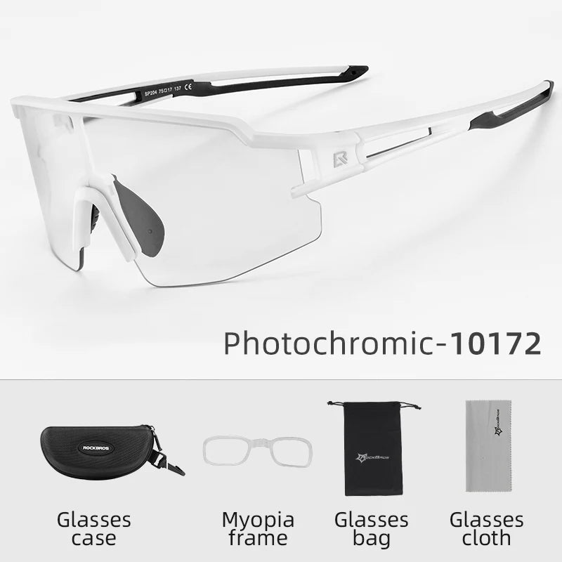 ROCKBROS UV400 Polarized Cycling Glasses for Outdoor Sports and Fishing