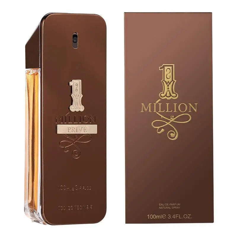 Golden Millionaire Perfume 100ml Leather Scent Luxury Long Lasting Fragrance