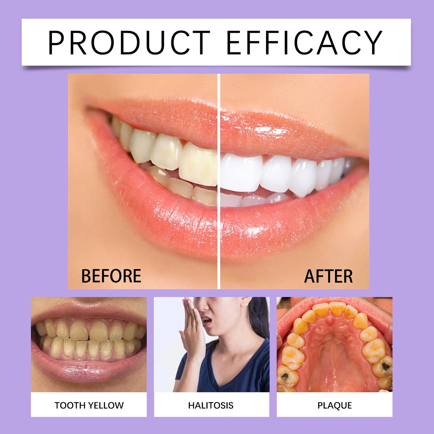 6ml Teeth Whitening Pen Gel Instant Smile Oral Hygiene Cleansing Serum