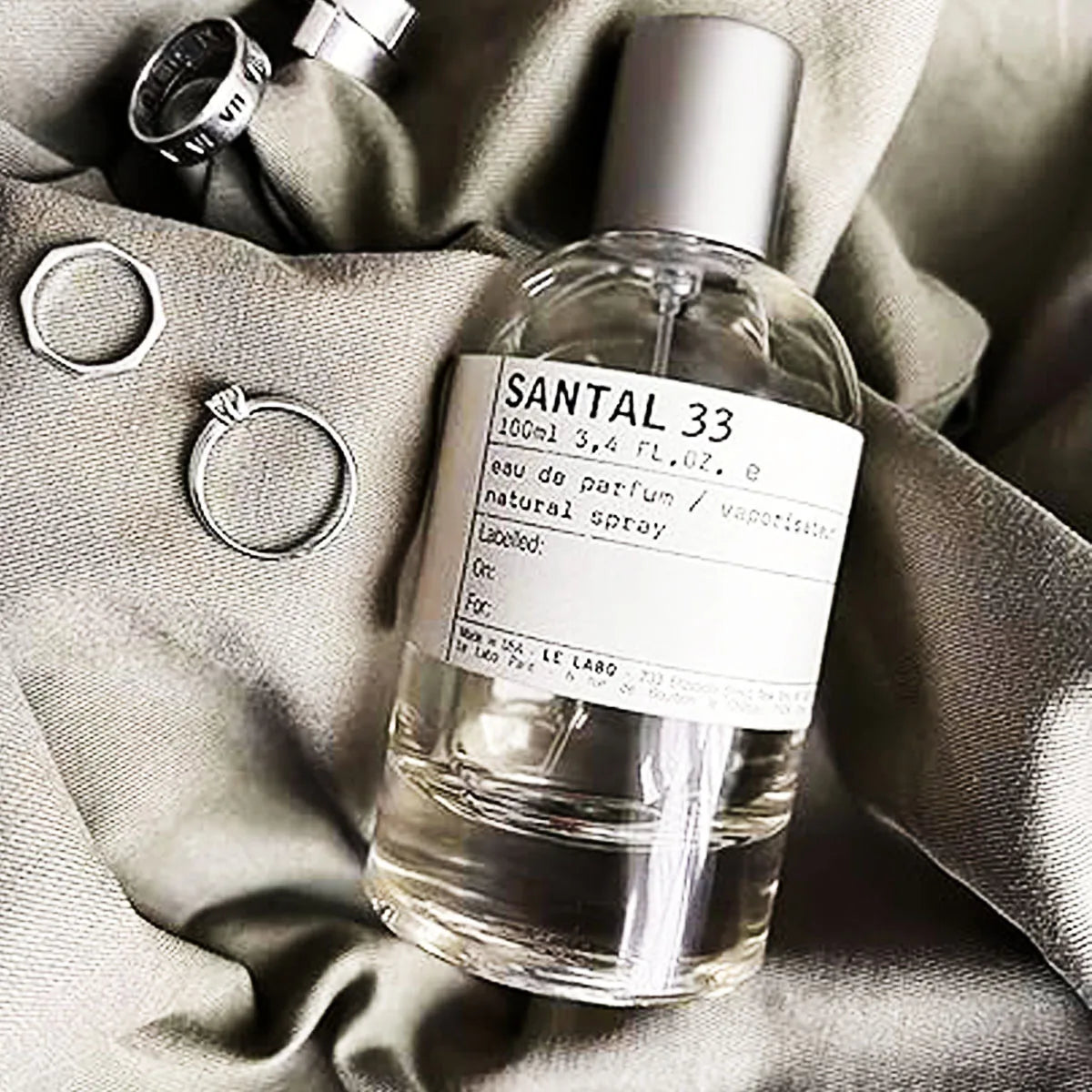 Le Labo Santal No 33 Inspired Perfume Eau De Parfum Long Lasting Woody Scent For Men And Women 100 Ml