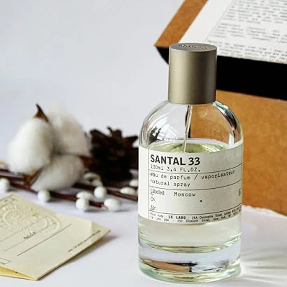 Le Labo Santal No 33 Inspired Perfume Eau De Parfum Long Lasting Woody Scent For Men And Women 100 Ml