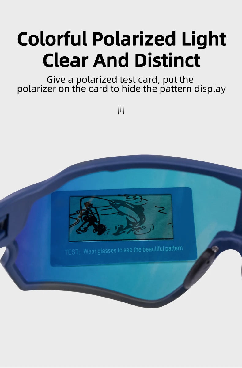 Rockbros Polarized Cycling Glasses UV400 Protection Unisex Sport Eyewear
