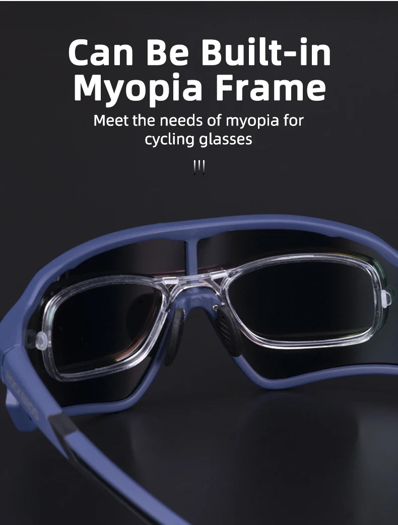 Rockbros Polarized Cycling Glasses UV400 Protection Unisex Sport Eyewear