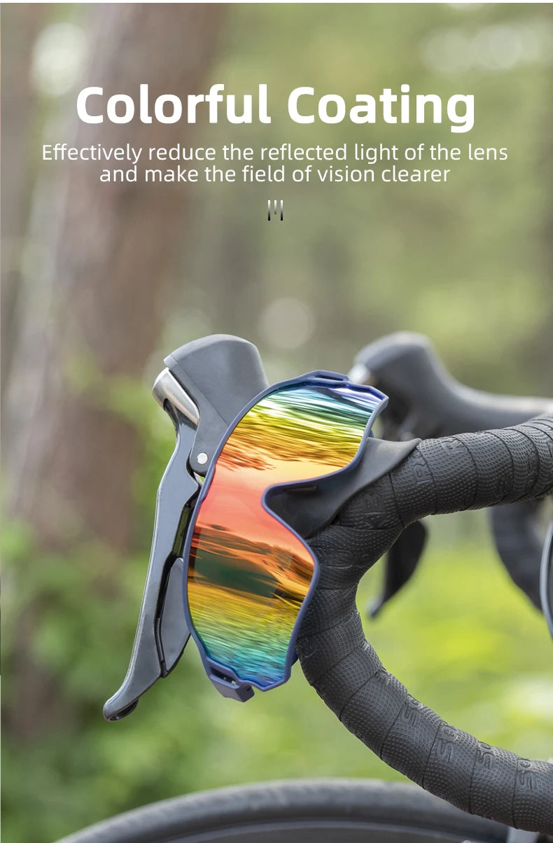Rockbros Polarized Cycling Glasses UV400 Protection Unisex Sport Eyewear