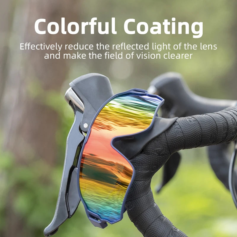 Rockbros Polarized Cycling Glasses UV400 Protection Unisex Sport Eyewear