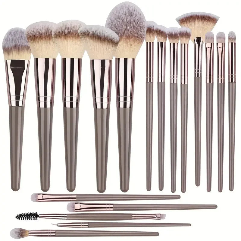 Professional Makeup Brushes Set 3 To 20 Pieces Soft Fluffy Foundation Eyeshadow Concealer Blending Kabuki Brush