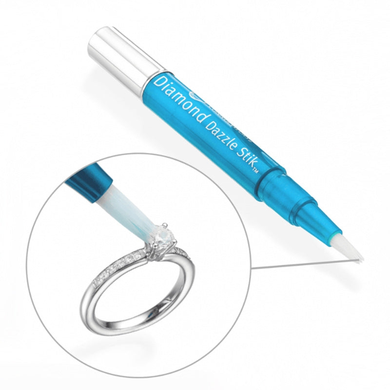 Natural Jewelry Cleaner Pen for Diamonds Non-Toxic Sparkle Maintenance