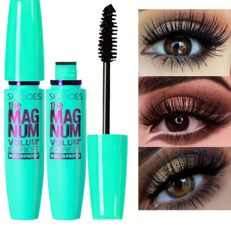 4D Black Mascara for Thickening Lengthening Curling and Waterproof Wear