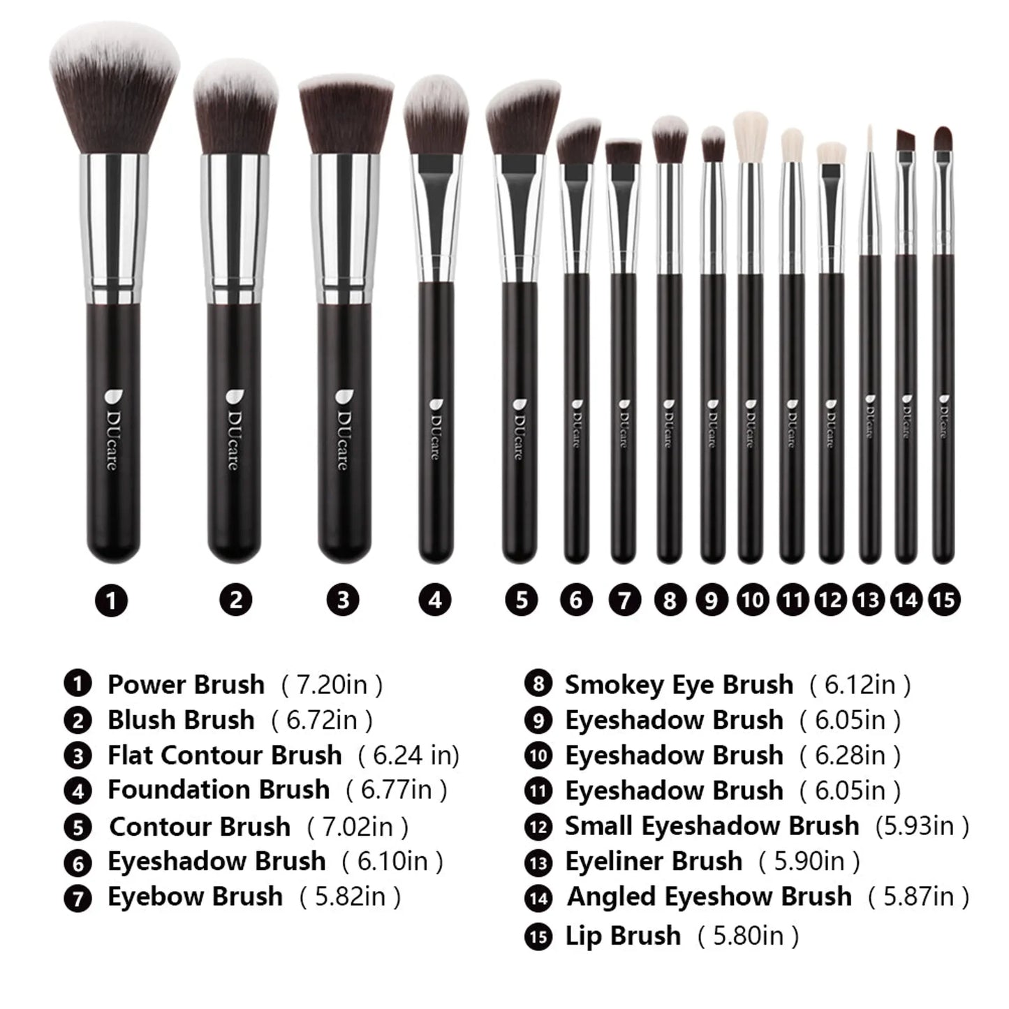 DUcare Professional Makeup Brush Set with 10 to 32 Pieces for Flawless Beauty