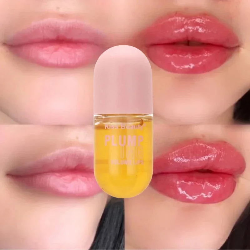 Lip Plumper Oil Serum for Instant Volume and Long Lasting Moisture