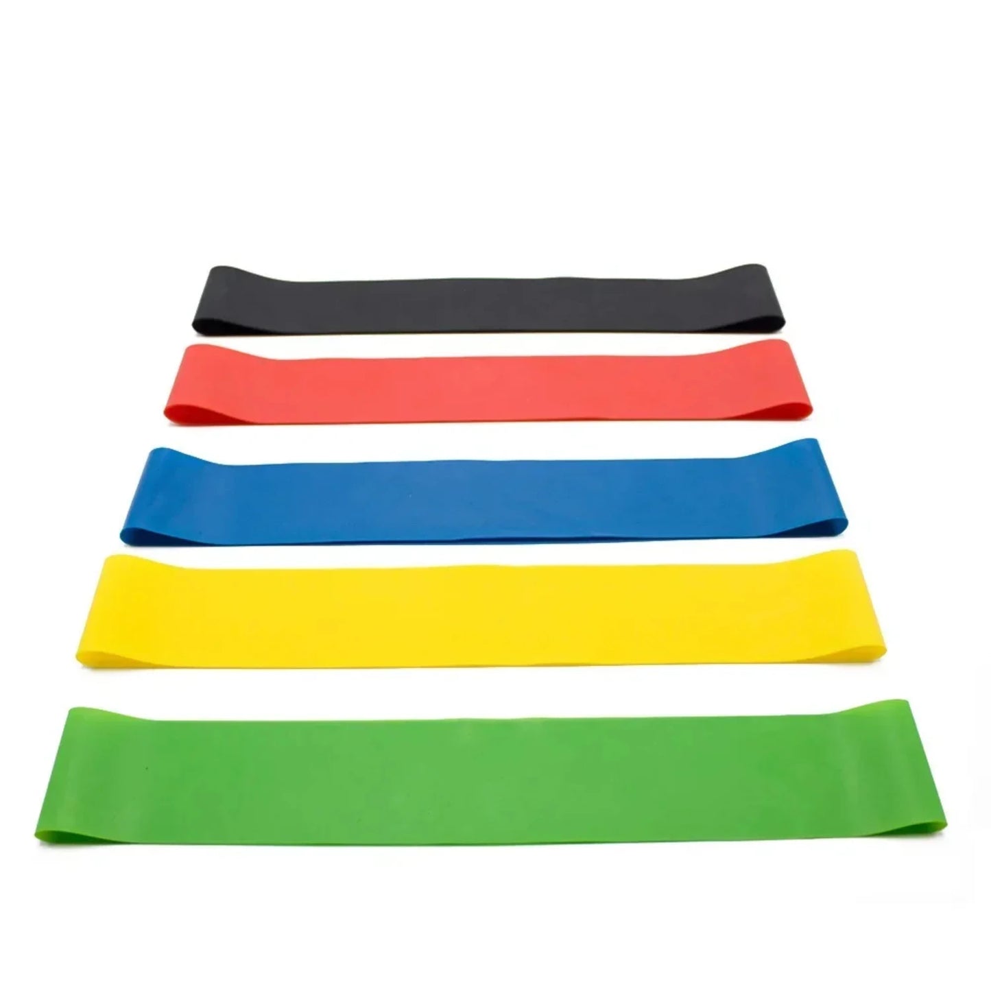 Portable Rubber Resistance Bands for Home Fitness Yoga and Strength Training
