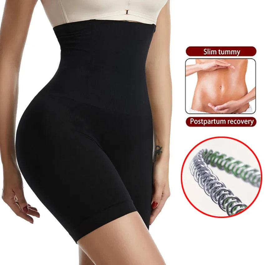YBFDO Women's High Waist Body Shaping Shorts for Postpartum Butt Lift