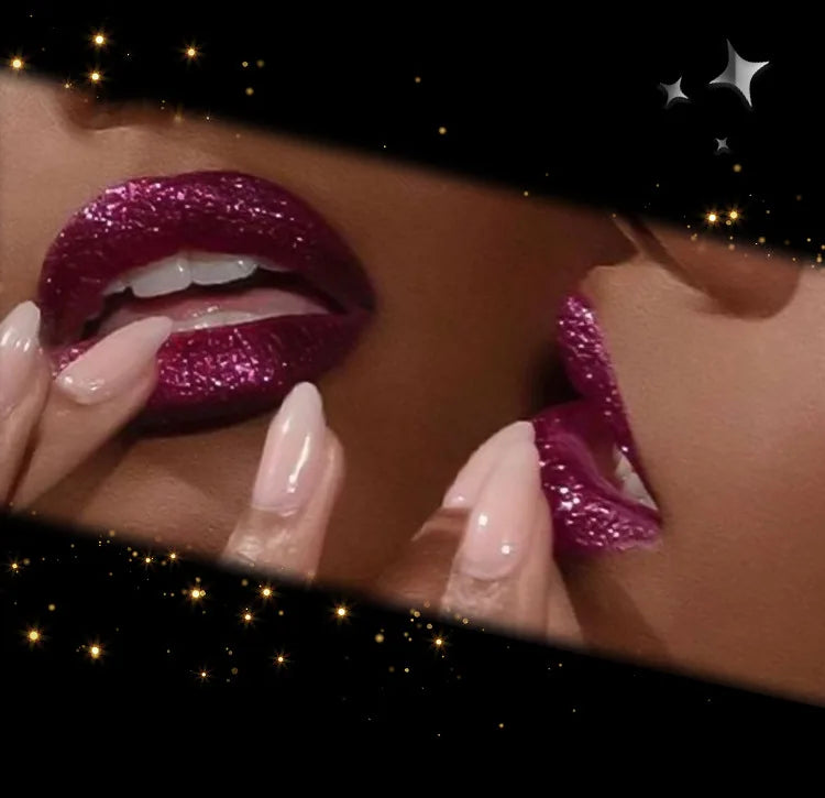 7 Colors Waterproof Glitter Lipstick Long Lasting Metallic Makeup for Women