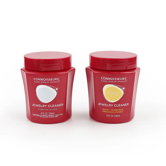 Jewelry Cleaning Solution with Basket for Gold Silver and Platinum Care