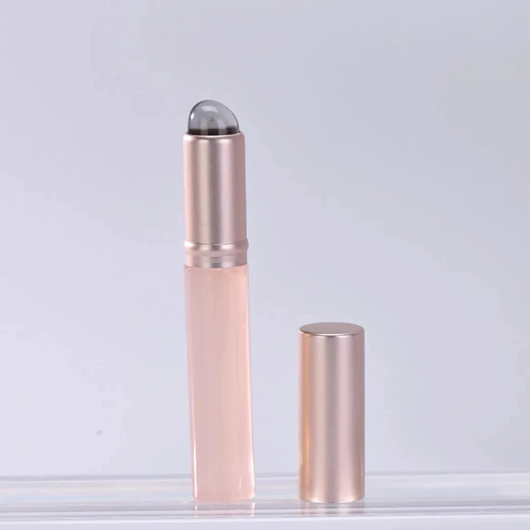 Silicone Lip Brush Round Head Dustproof Covered Lip Brush Multifunctional Smudge Tool For Lipstick