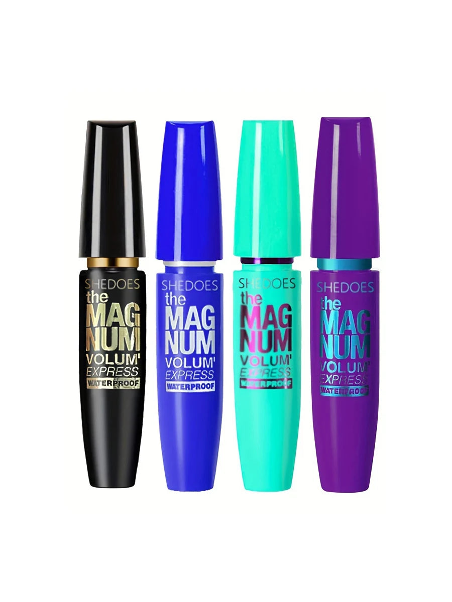 4D Black Mascara for Thickening Lengthening Curling and Waterproof Wear