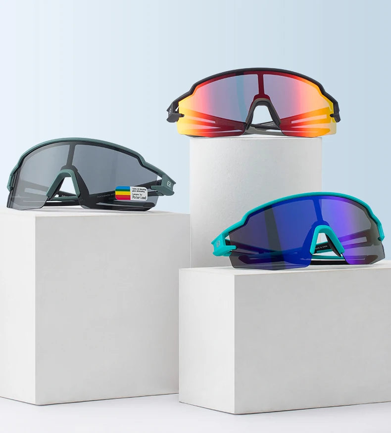 ROCKBROS UV400 Polarized Cycling Glasses for Outdoor Sports and Fishing