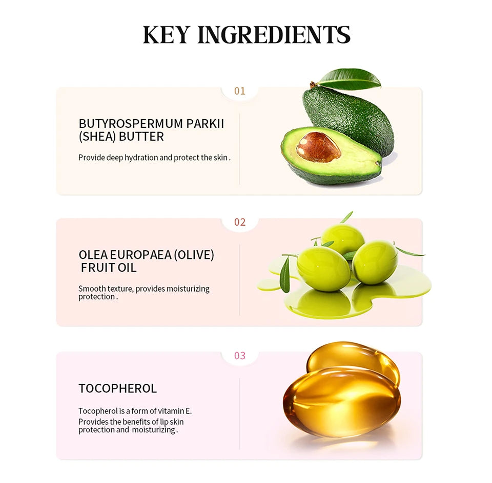 Lip Balm Set Four Pack Deep Moisturizing Lip Care Nourishing Color Lip Glaze Kit For Smooth Lips