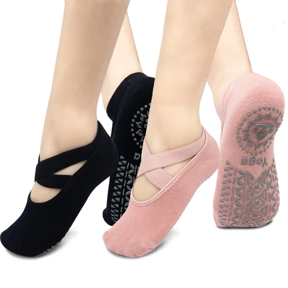 Non Slip Sports Yoga Socks for Women Ideal for Pilates Ballet and Dance