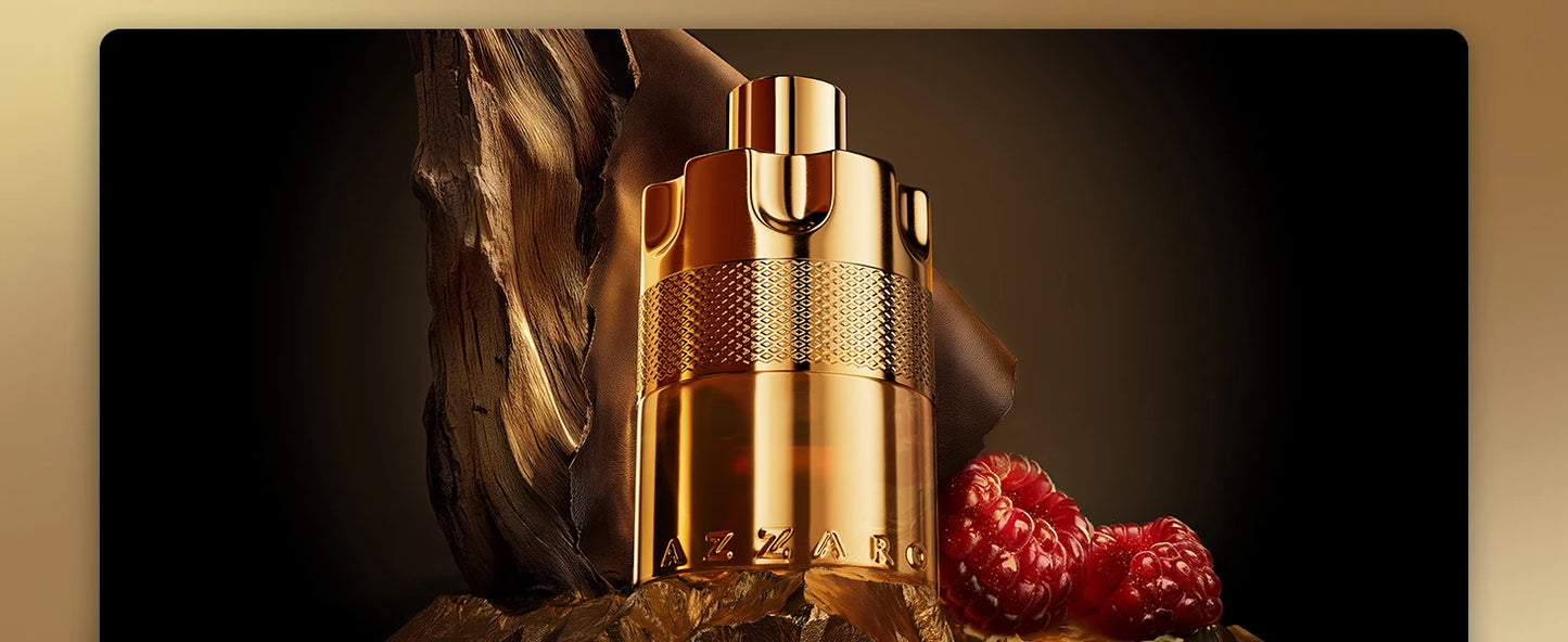 Azzaro Forever Wanted Elixir Unisex Eau de Parfum 100ml 3.4 Fl Oz Raspberry Cardamom Leather Notes