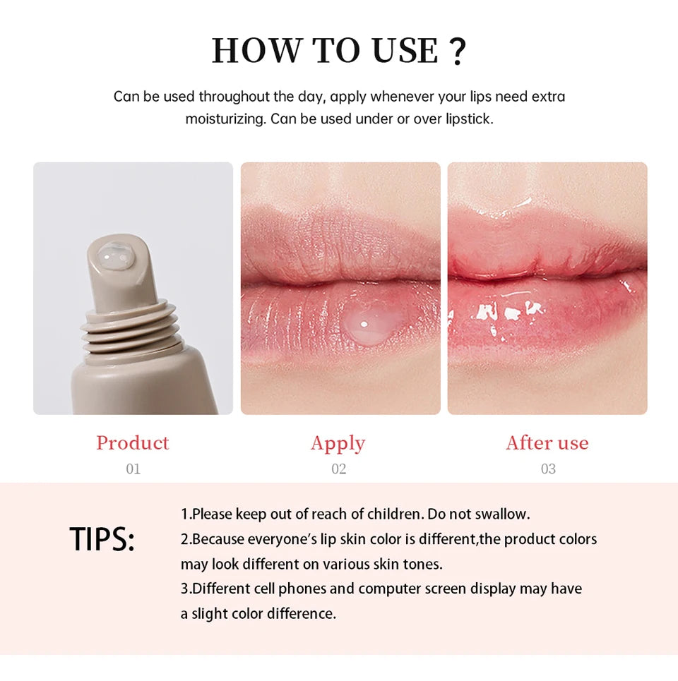 Lip Balm Set Four Pack Deep Moisturizing Lip Care Nourishing Color Lip Glaze Kit For Smooth Lips