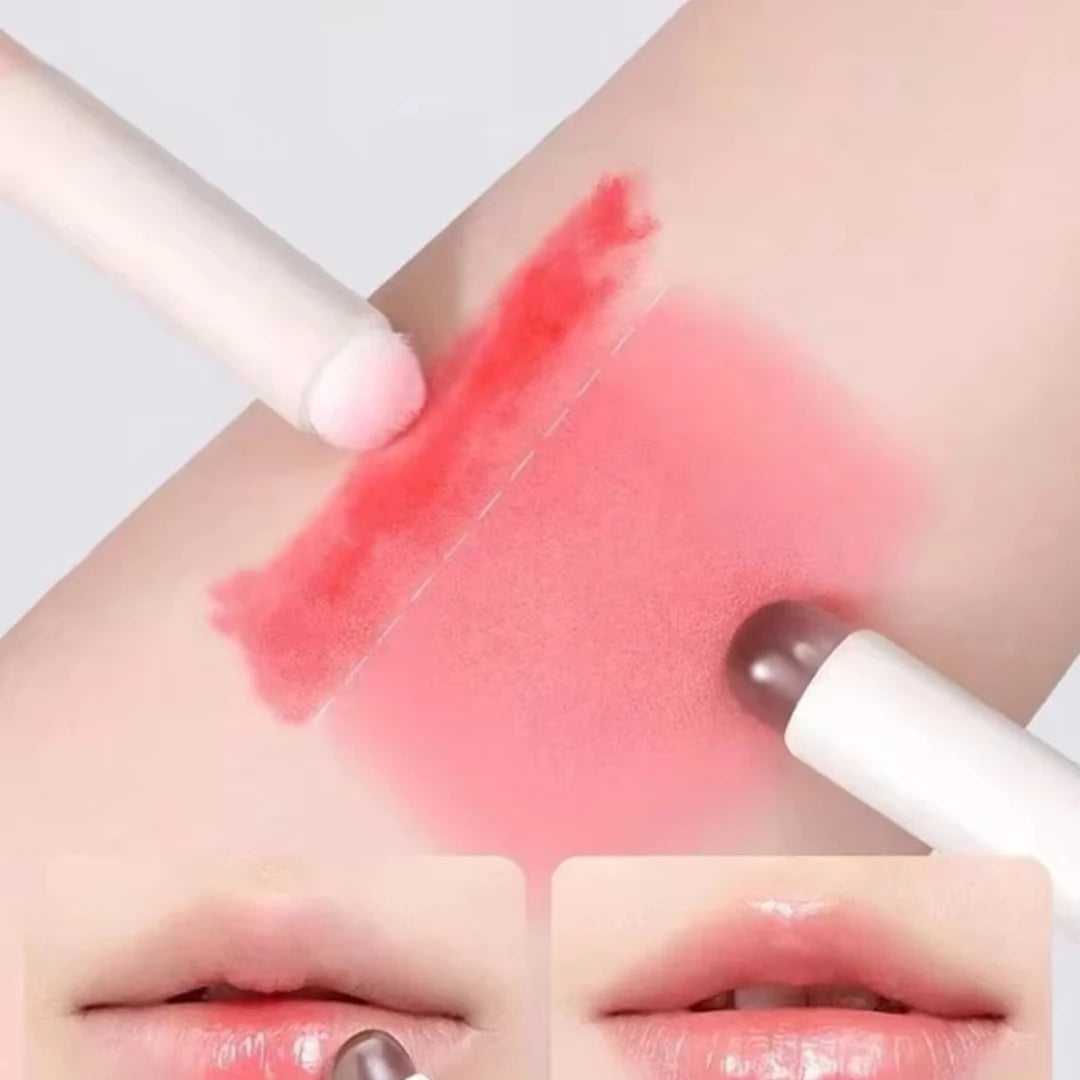 Silicone Lip Brush Round Head Dustproof Covered Lip Brush Multifunctional Smudge Tool For Lipstick