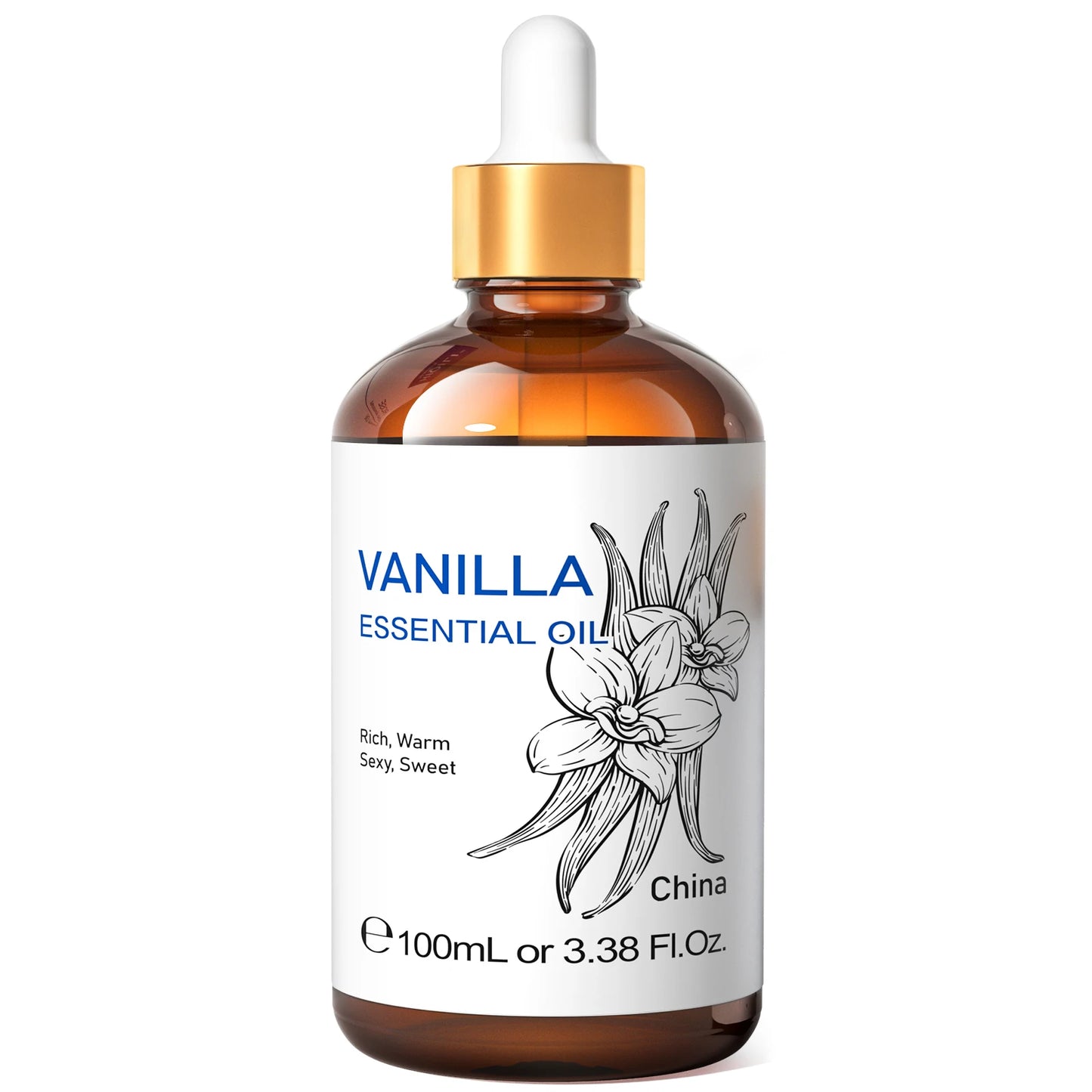 HIQILI 100ML Black Pepper Essential Oil 100 Percent Pure for Diffusers and Candles