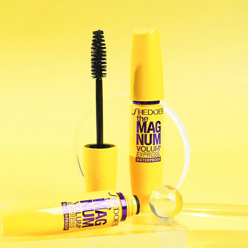 4D Black Mascara for Thickening Lengthening Curling and Waterproof Wear