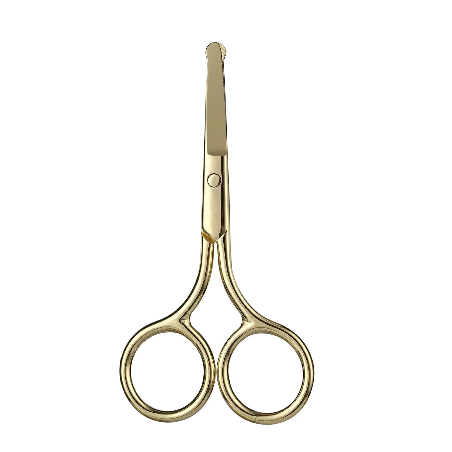 Professional 9cm Stainless Steel Makeup Scissors For Eyebrow Nose Hair Trimming And Facial Grooming