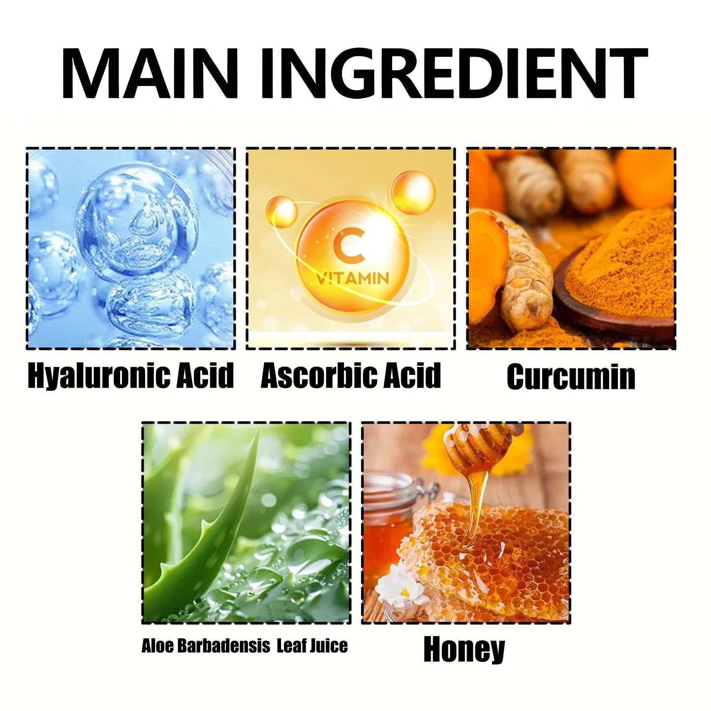 Turmeric Bee Venom Foot Cream for Cracked Skin Repair and Moisturizing Care 50g