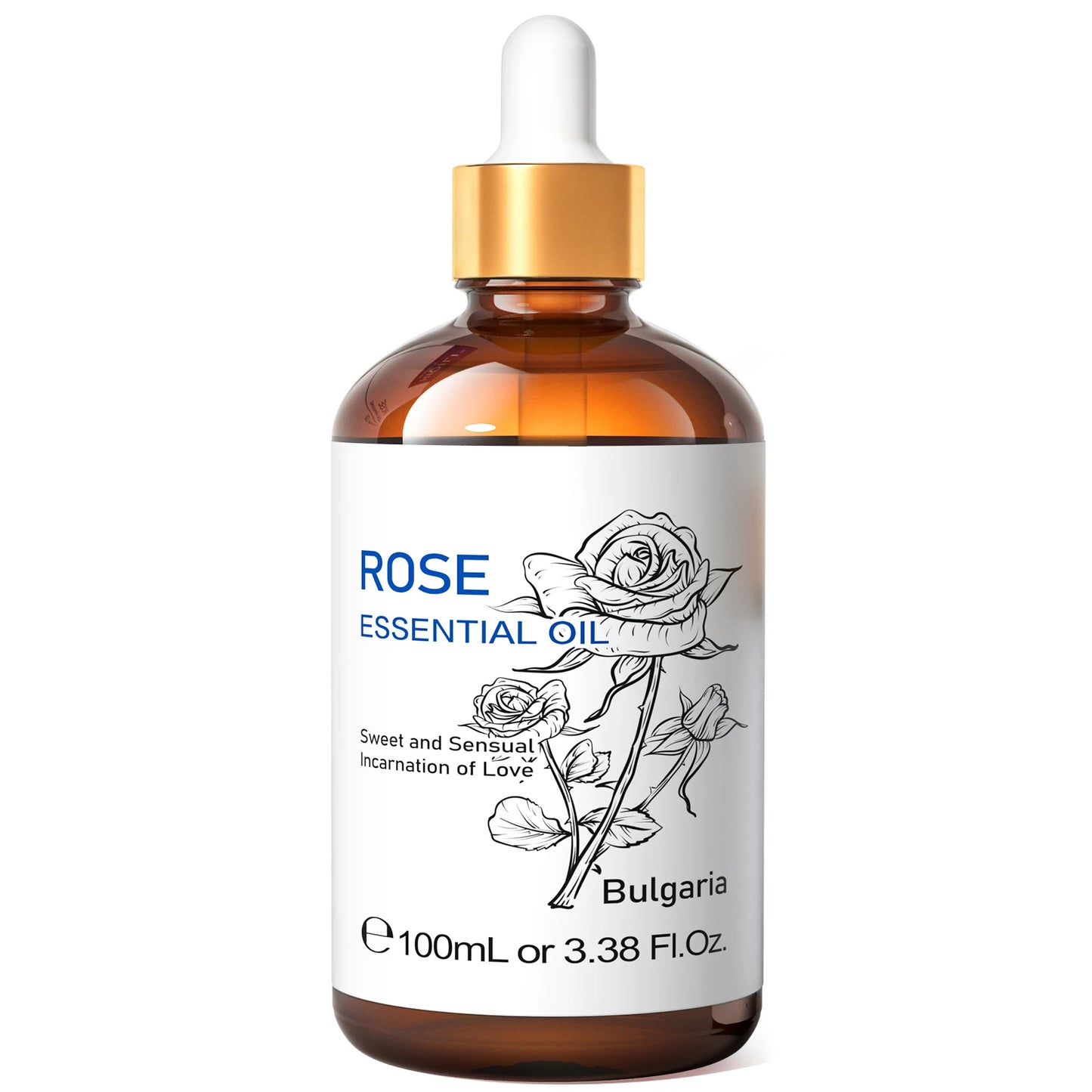 HIQILI 100ML Pure Jasmine Ylang Ylang Orange Essential Oil for Diffusers and Massage
