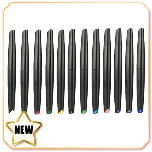 DSPIAE 8/12 Colors Brush Pen Set Water-Based Environment-Friendly Markers
