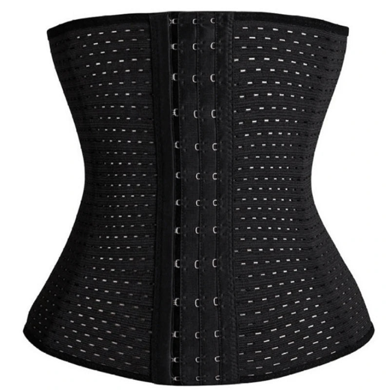 Women Tummy Slimming Black Belly Band Shapewear Corset for Postpartum Support