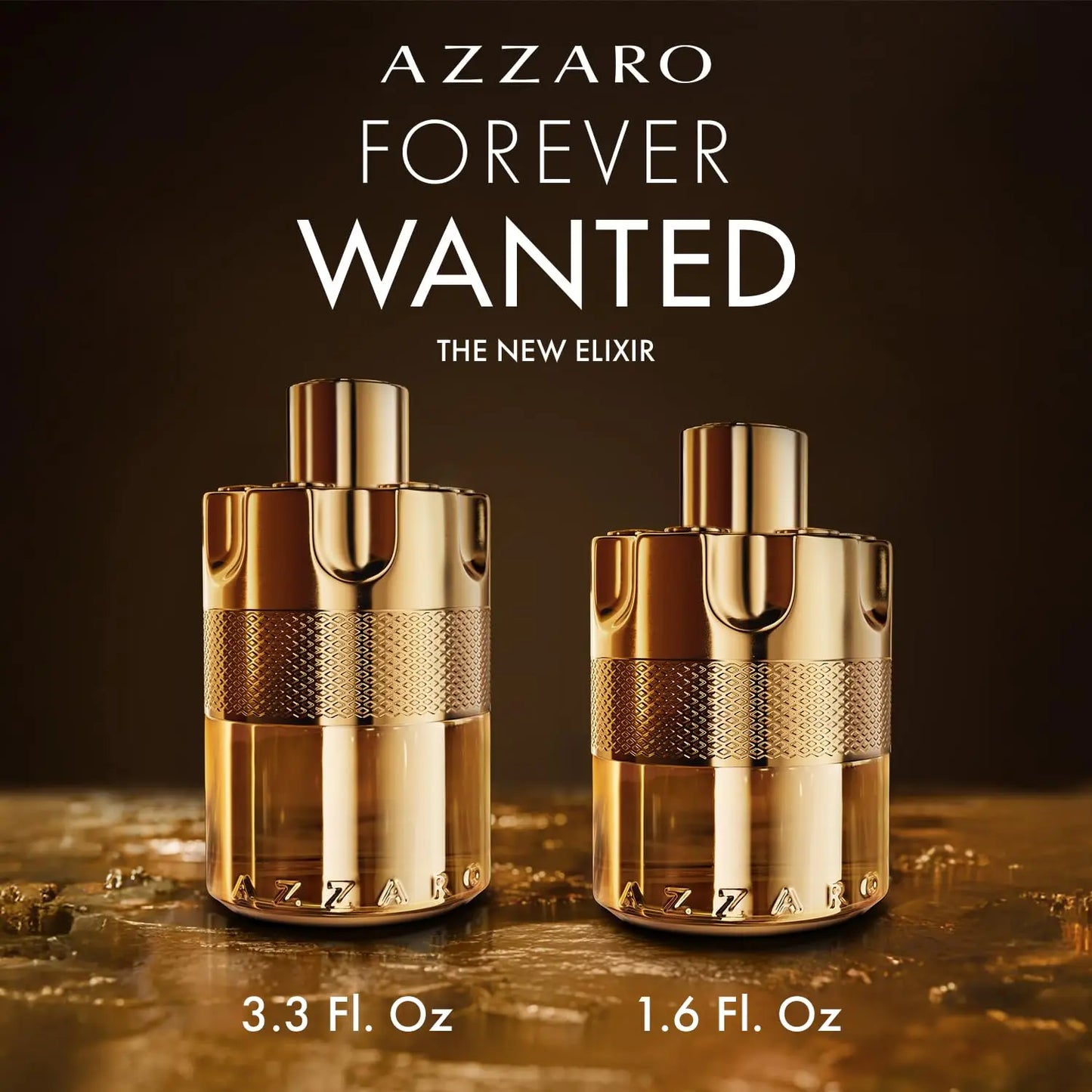 Azzaro Forever Wanted Elixir Unisex Eau de Parfum 100ml 3.4 Fl Oz Raspberry Cardamom Leather Notes