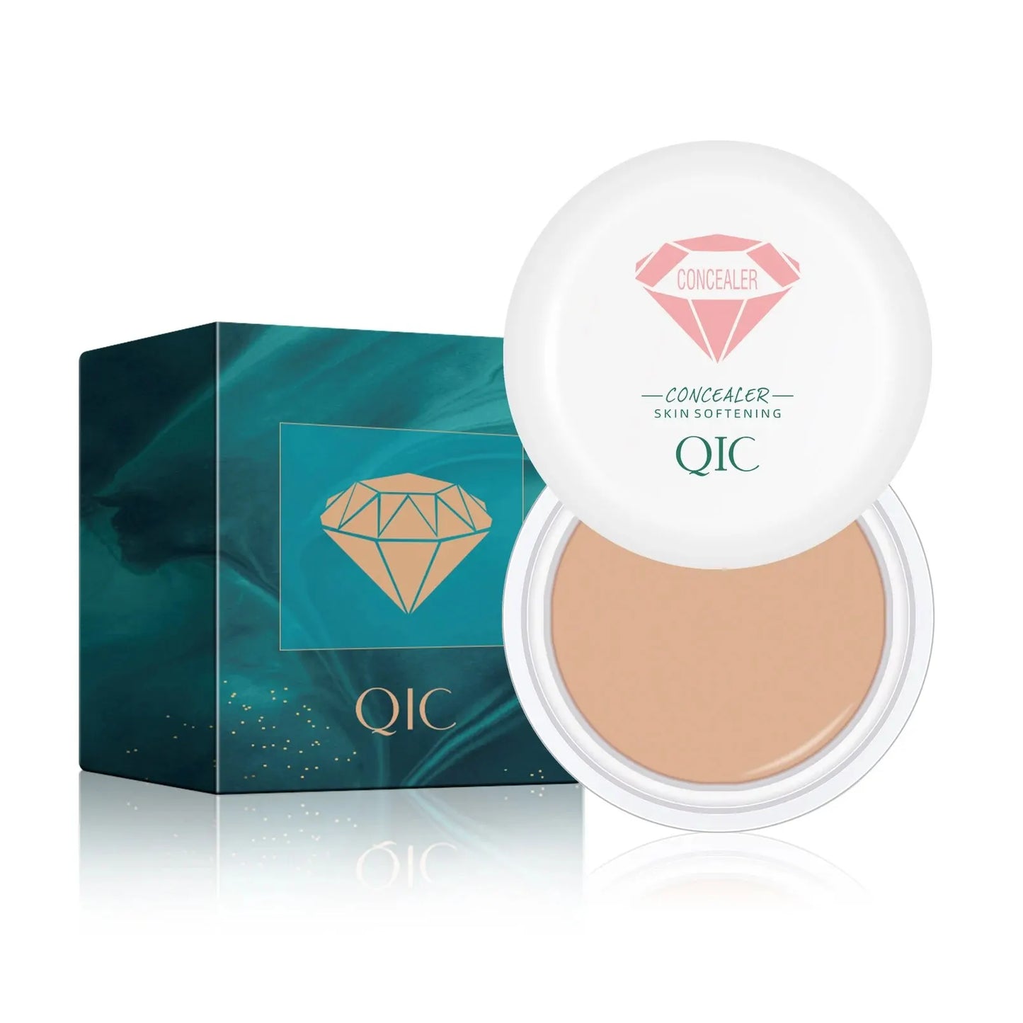 High Coverage Waterproof Concealer BB Cream for Dark Circles and Freckles