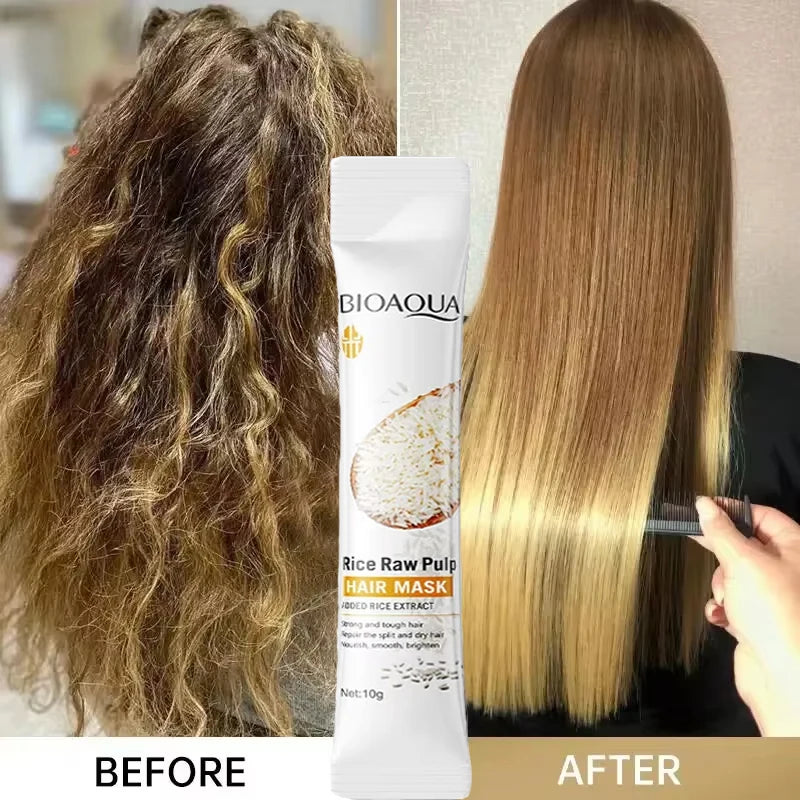 5 Seconds Soft Smooth Care Hair Mask for Repairing Damage and Preventing Frizz