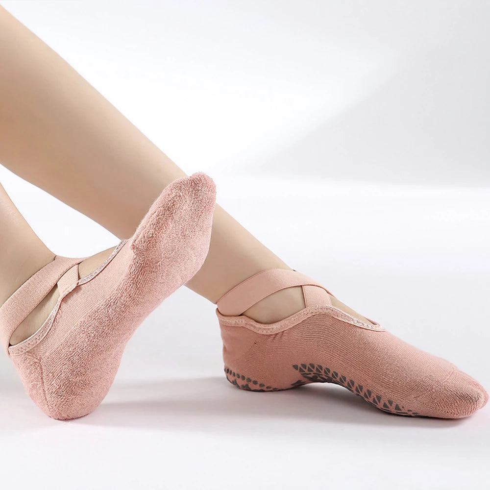 Non Slip Sports Yoga Socks for Women Ideal for Pilates Ballet and Dance