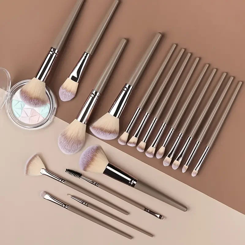 Professional Makeup Brushes Set 3 To 20 Pieces Soft Fluffy Foundation Eyeshadow Concealer Blending Kabuki Brush